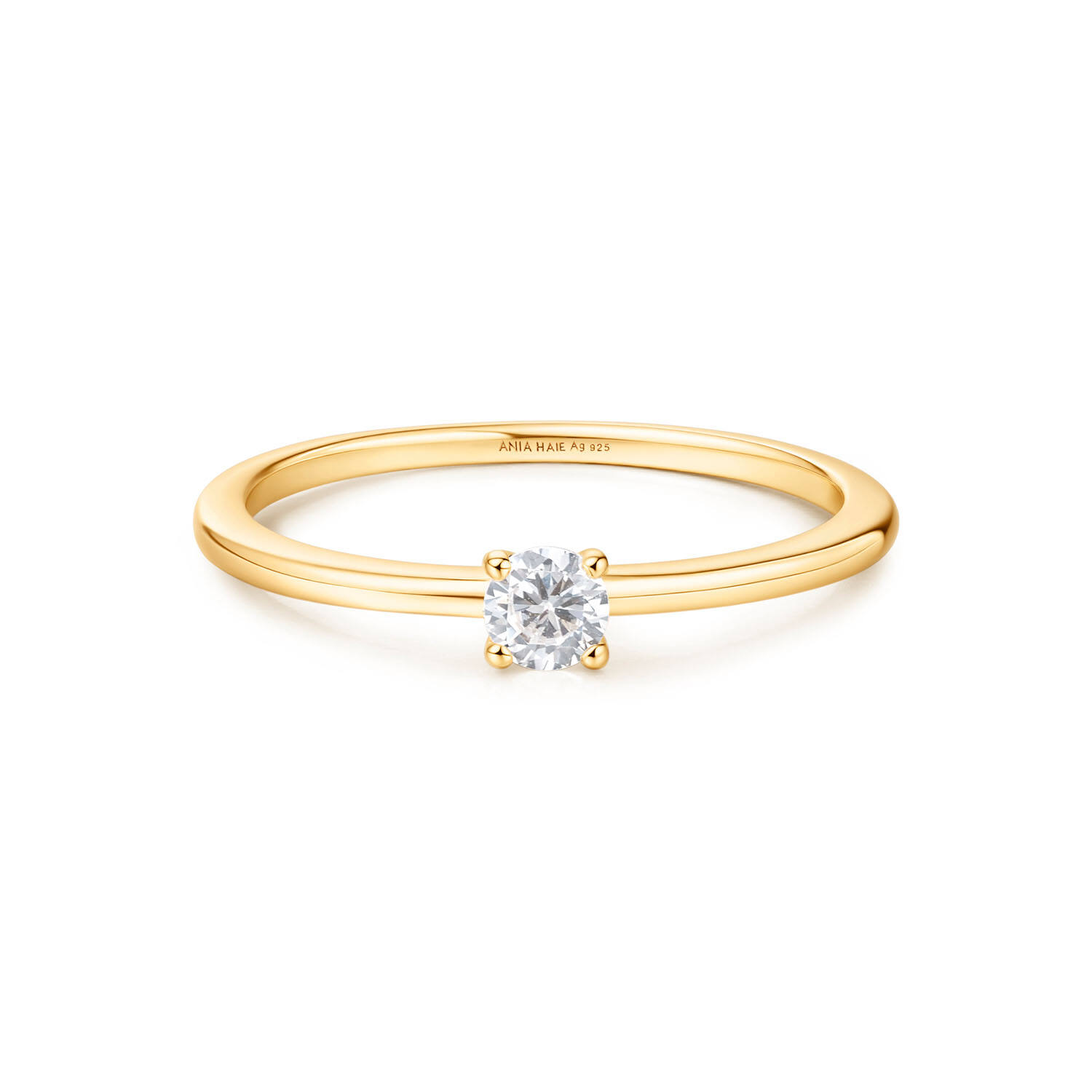  Sunny Sparkler - Ringe mit Zierkonia - Silber / 14kt GP - Zirkonia